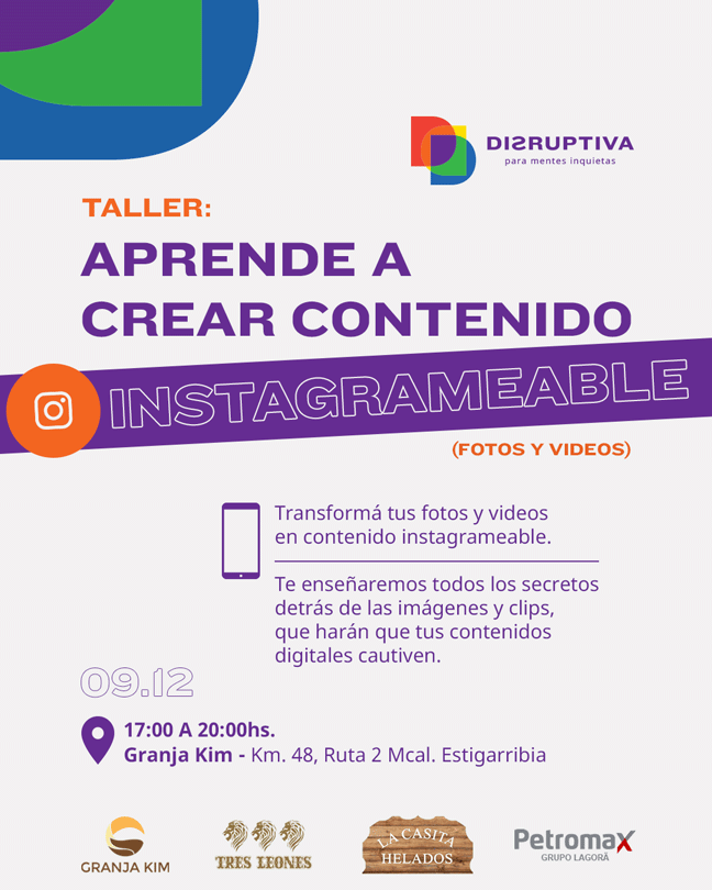 Taller Instagrameable