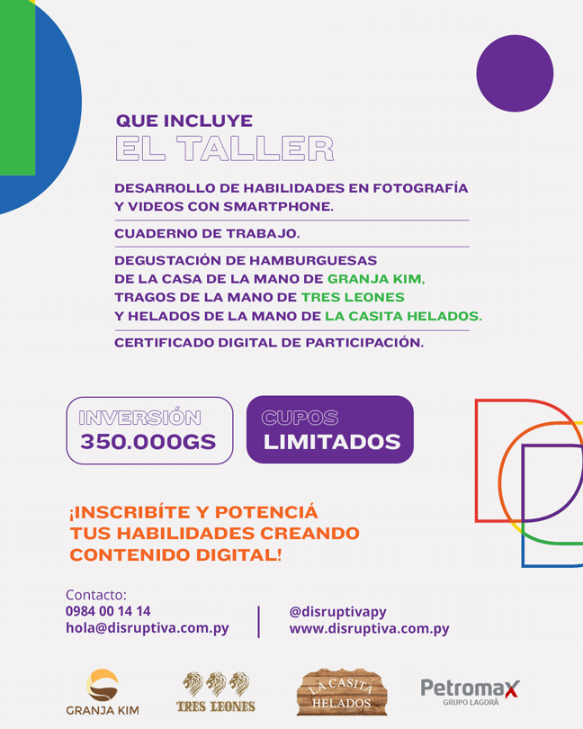 Taller Instagrameable